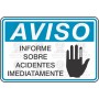 Informe sobre acidentes imediatamente